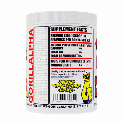 Gorillalpha Creatine 400g