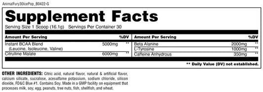 Animal Fury 491g Ice Pop