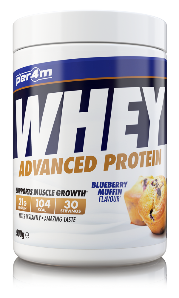 Per4m Advanced Whey Protein 900g Blueberry Muffin