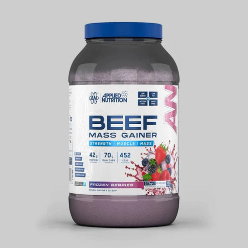 Applied Nutrition Beef Mass Gainer 3.13kg Frozen Berries