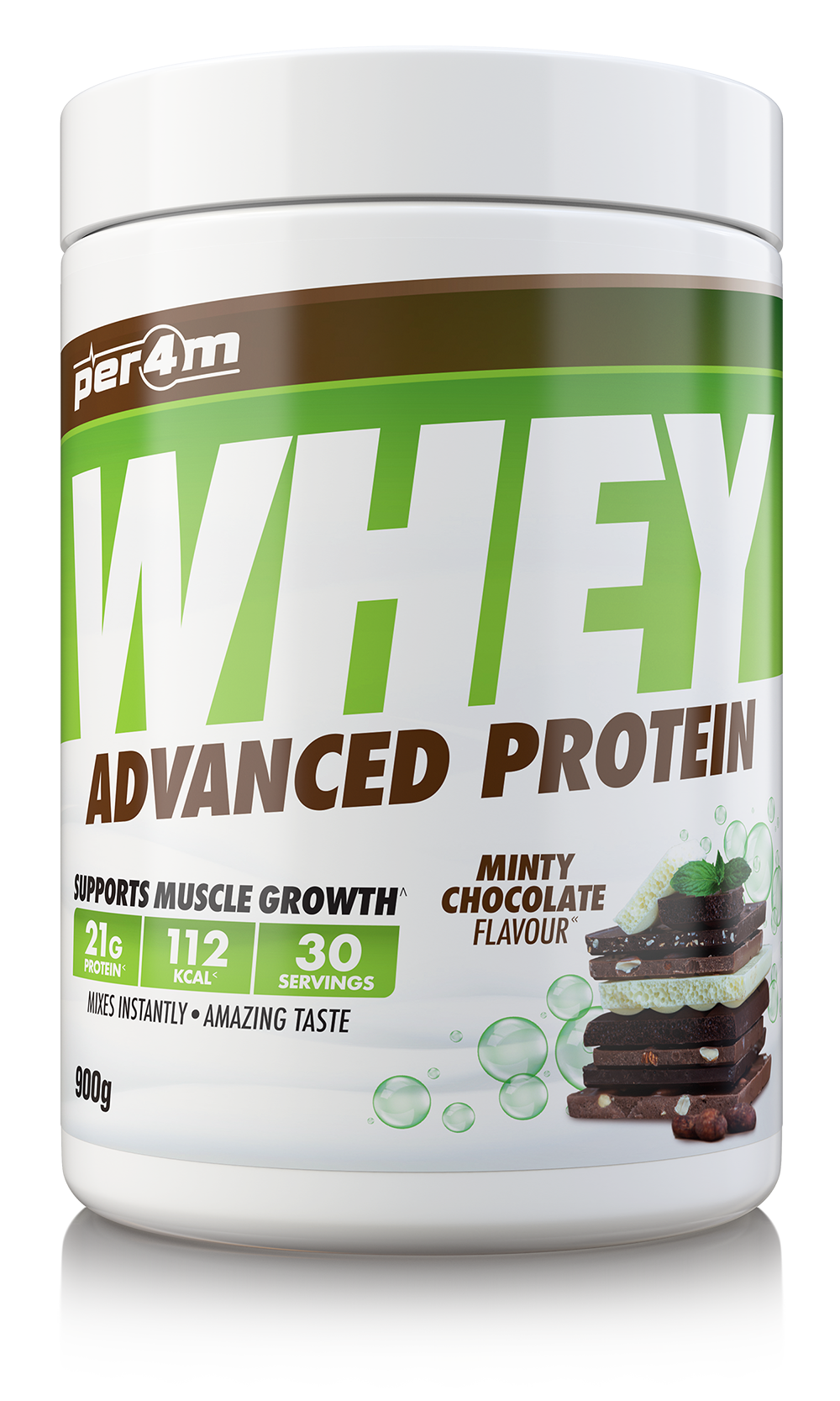 Per4m Advanced Whey Protein 900g Minty Chocolate