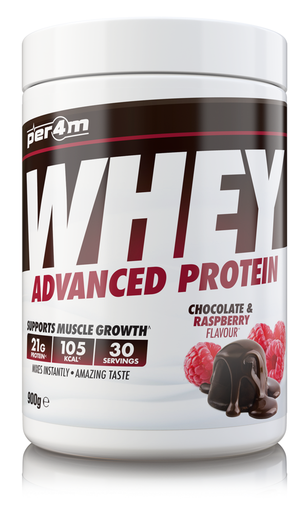 Per4m Advanced Whey Protein 900g Chocolate & Raspberry