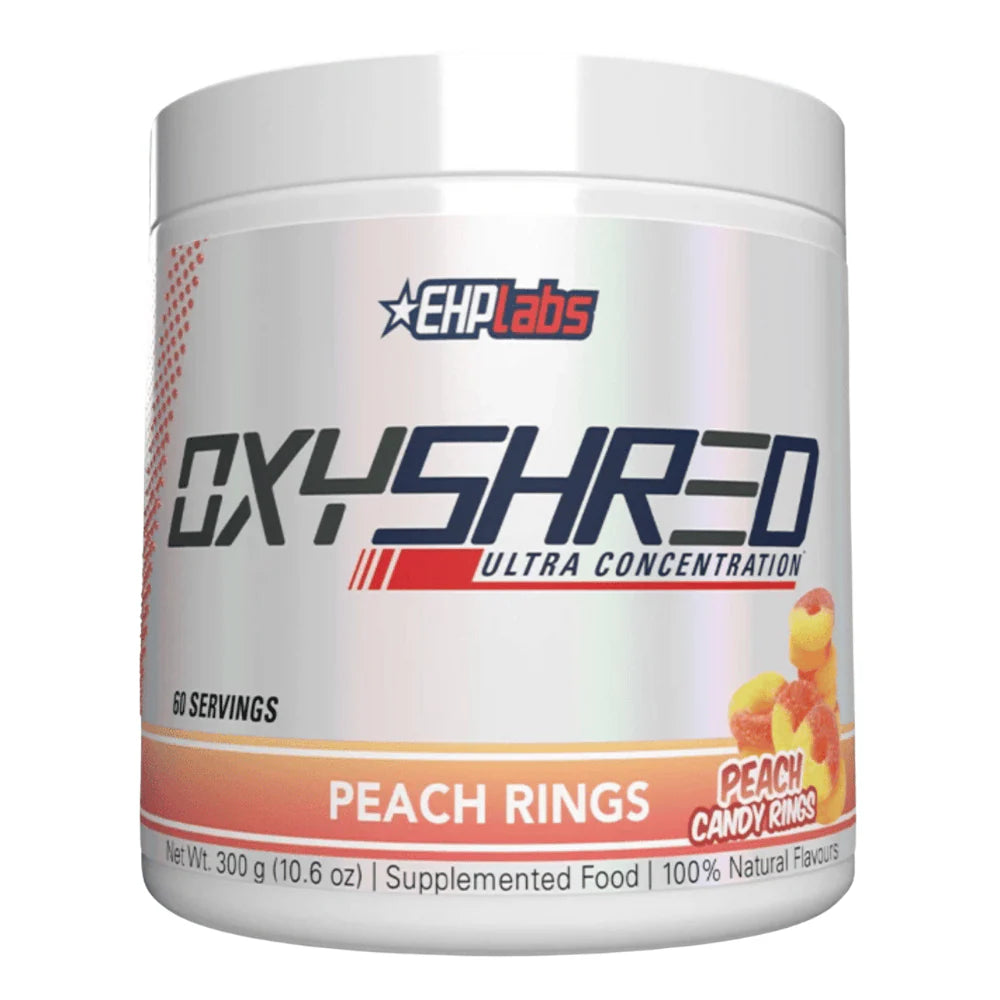 EHP Labs OxyShred 300g Peach Candy Rings