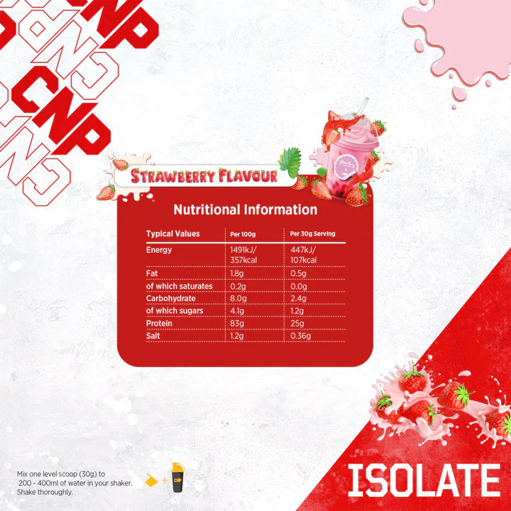 CNP Isolate 1.8kg Strawberry