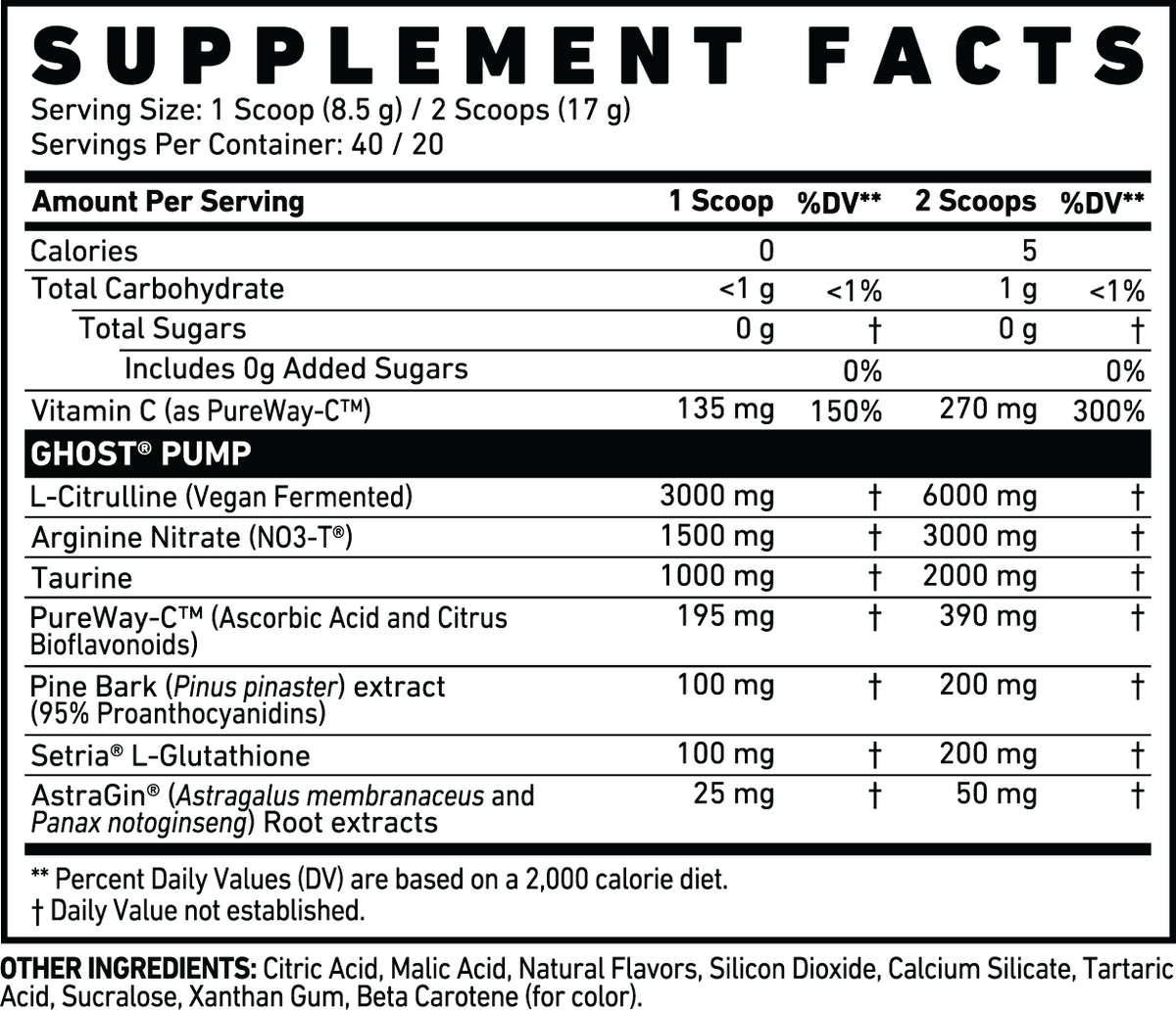 Ghost Pump V2 270g Peach