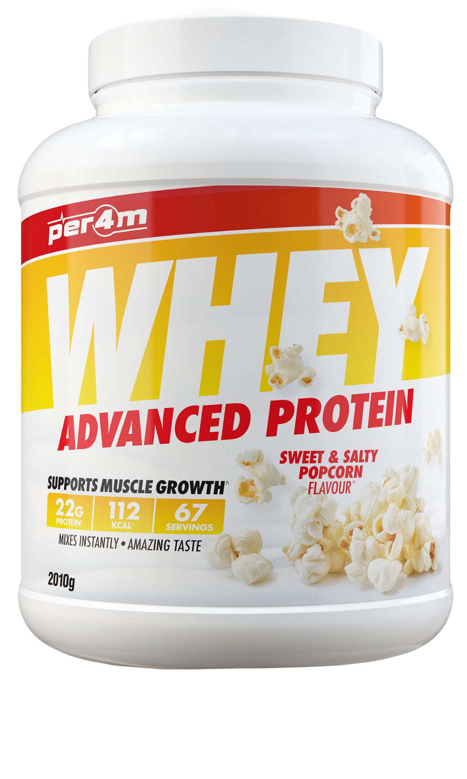 Per4m Advanced Whey Protein 2.01kg Sweet Salty Popcorn