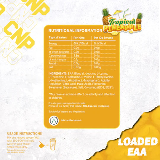 CNP Loaded EAA 300g Tropical Pineapple