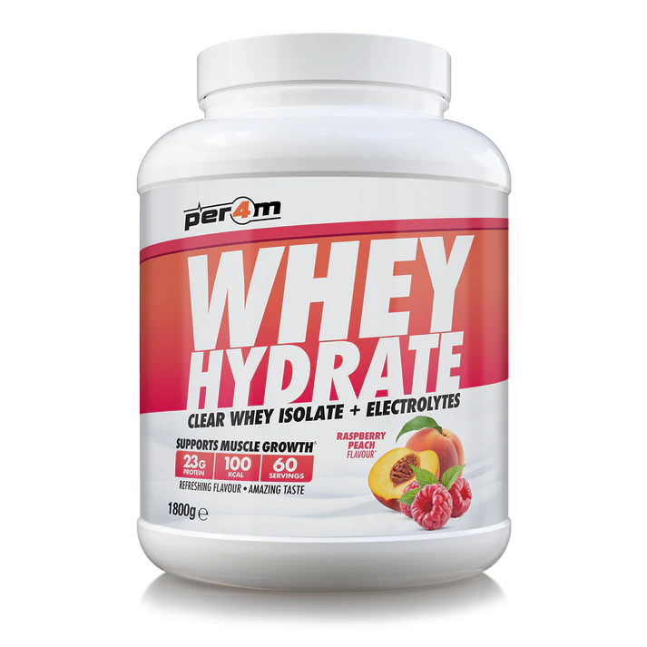 Per4m Whey Hydrate 1.8kg Raspberry Peach