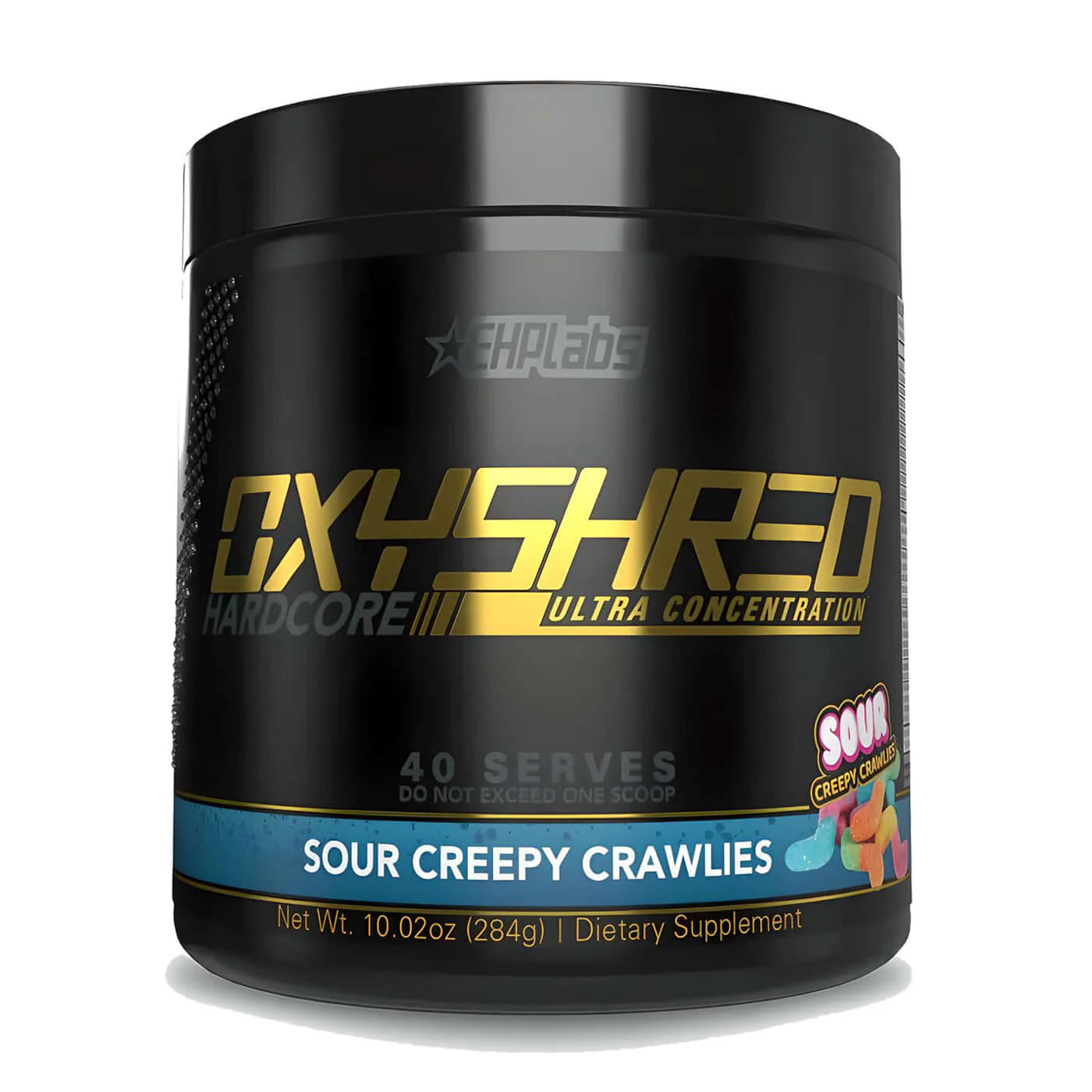 EHP Labs OxyShred Hardcore 284g Sour Creepy Crawlies