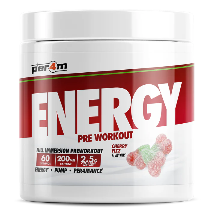 Per4m Energy Pre Workout 390g Cherry Fizz