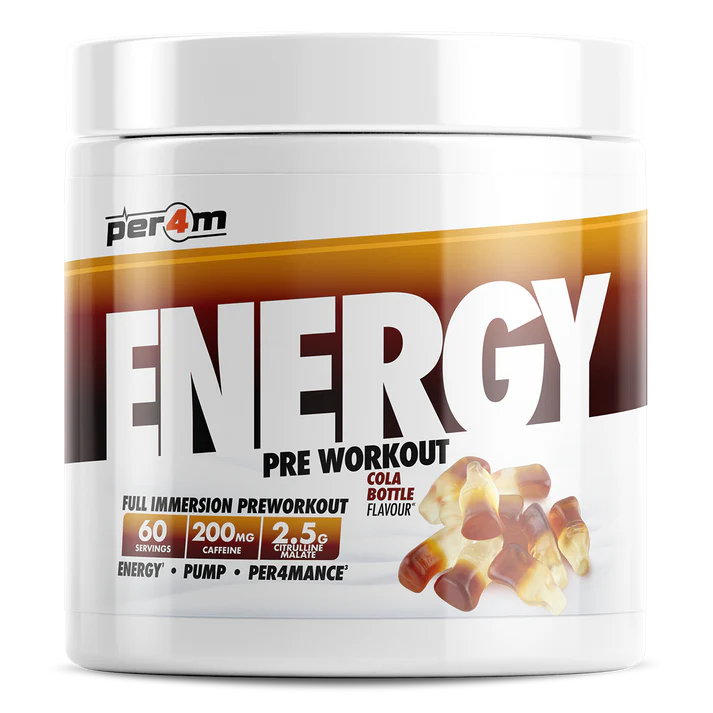 Per4m Energy Pre Workout 390g Cola Bottle
