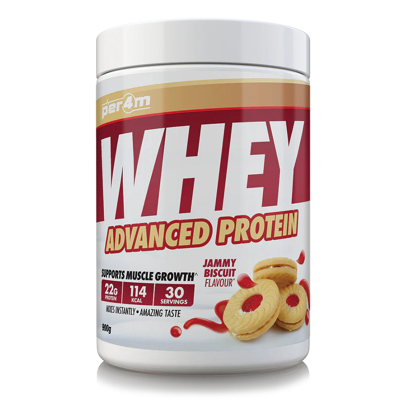 Per4m Advanced Whey Protein 900g Jammy Biscuit