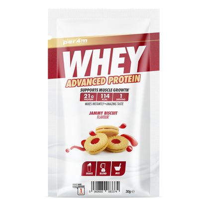 Per4m Advanced Whey Protein Sachet 30g Jammy Biscuit