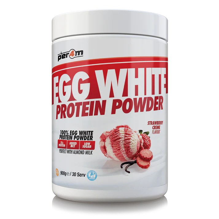 Per4m Egg Protein 900g Strawberry Creme