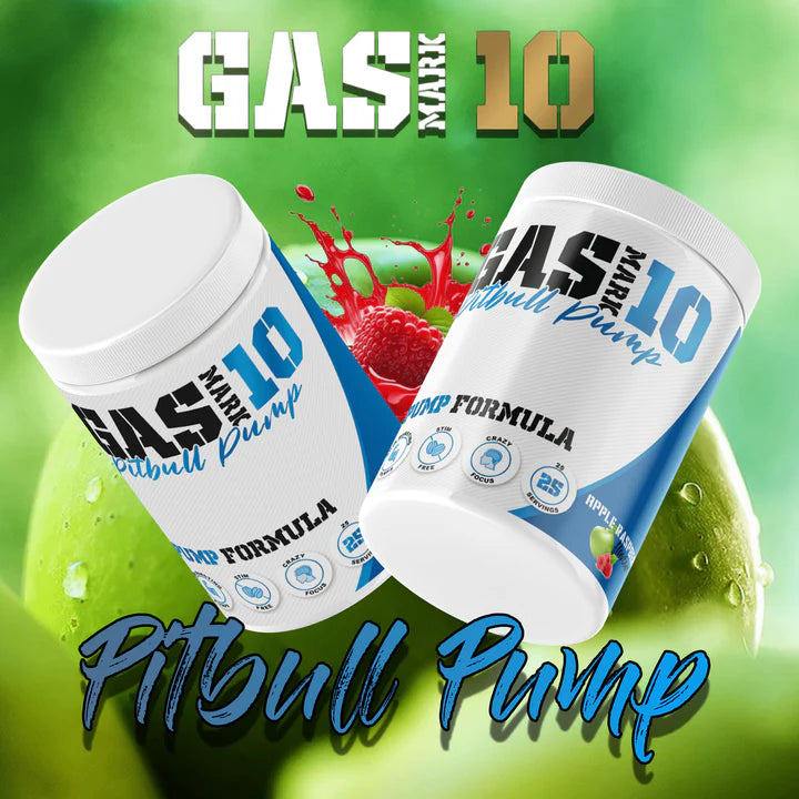 Gas Mark 10 Pitbull Pump 450g Apple Raspberry