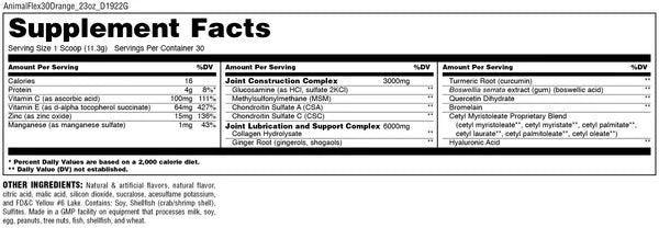 Animal Flex 348g Blue Raspberry