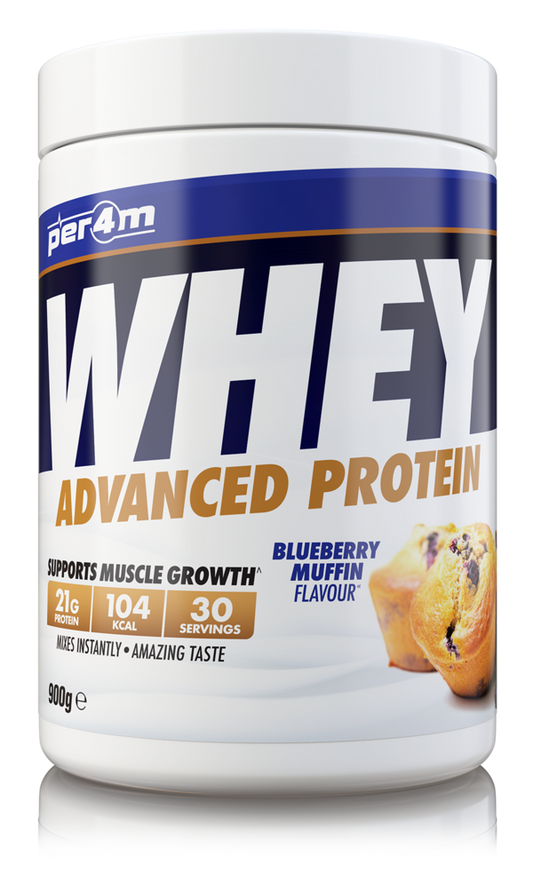 Per4m Advanced Whey Protein 900g Blueberry Muffin