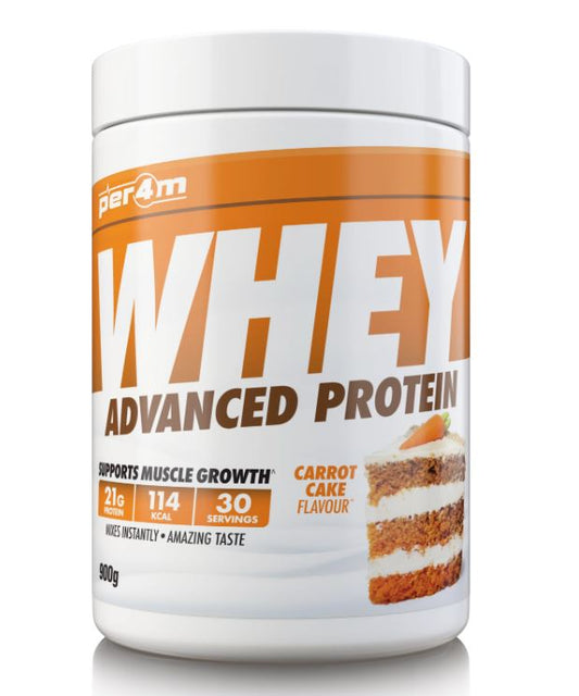 Per4m Advanced Whey Protein 900g Carrot Cake