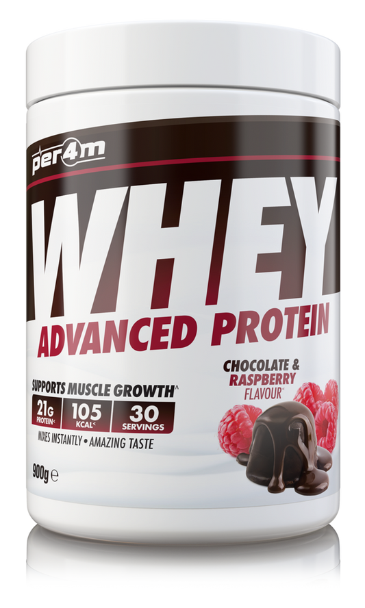 Per4m Advanced Whey Protein 900g Chocolate & Raspberry