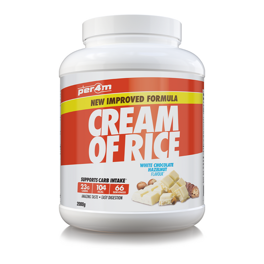Per4m Cream of Rice 2kg White Chocolate Hazelnut