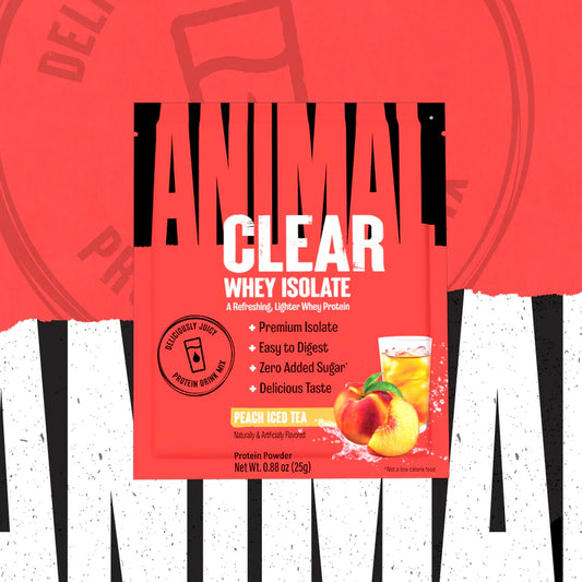 Animal Clear Whey 500g Peach Iced Tea