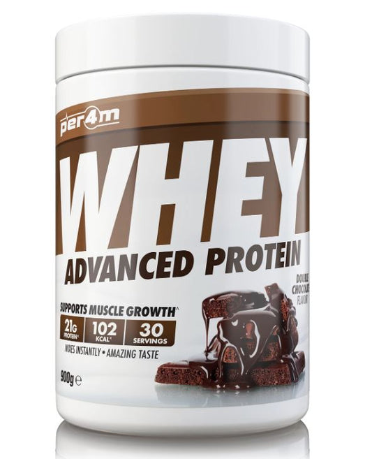 Per4m Advanced Whey Protein 900g Double Chocolate
