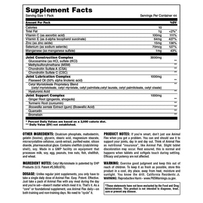 Animal Flex 44 Packs