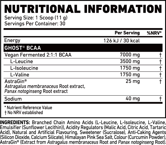 Ghost BCAA V2 330g