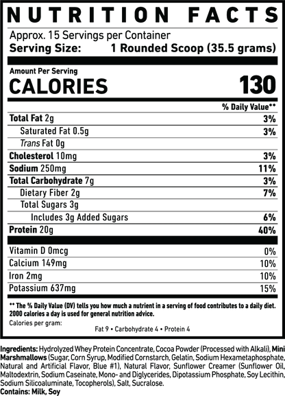 Ghost High Protein Hot Cocoa Mix 533g