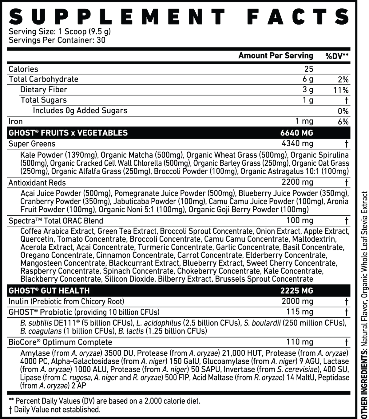 Ghost Greens 330g