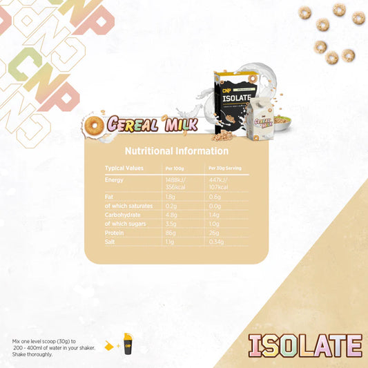CNP Isolate 1.8kg Cereal Milk
