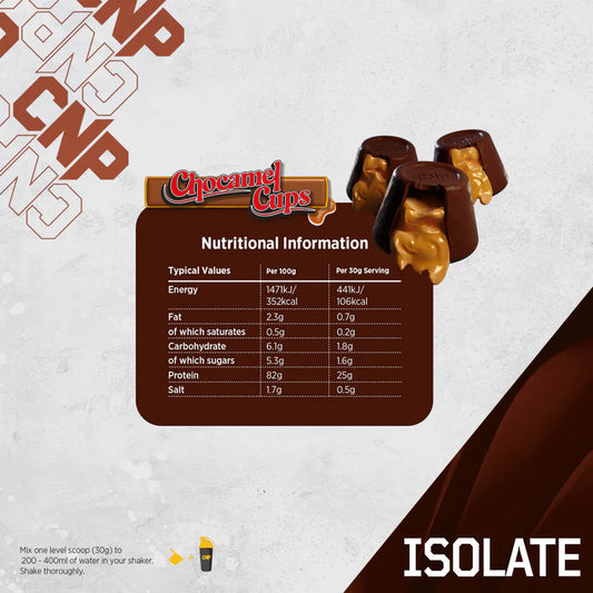 CNP Isolate 1.8kg Chocamel Cups