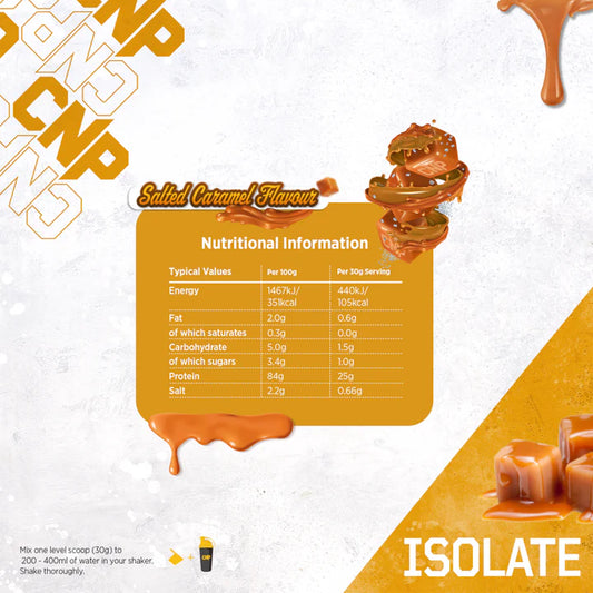 CNP Isolate 1.8kg Salted Caramel