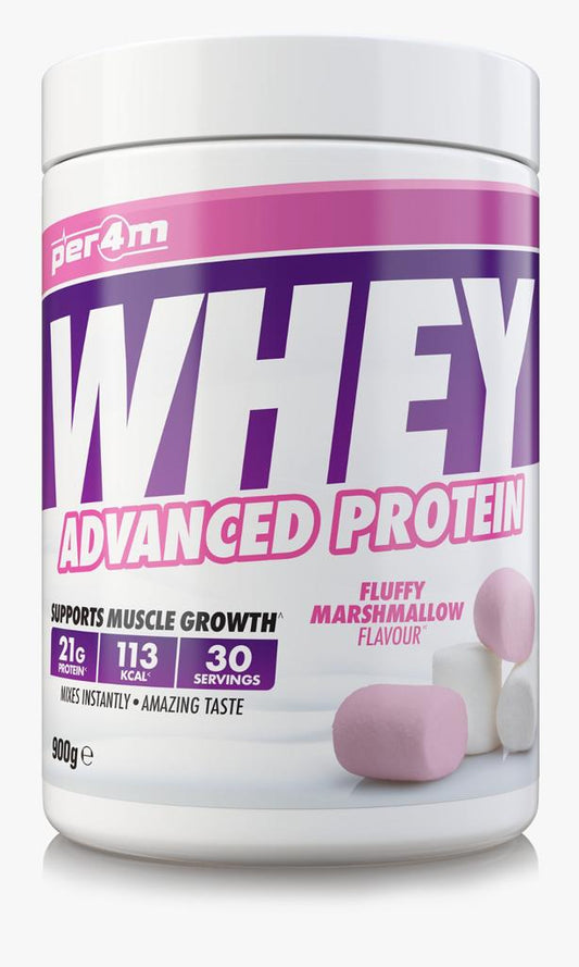 Per4m Advanced Whey Protein 900g Fluffy Marshmallow