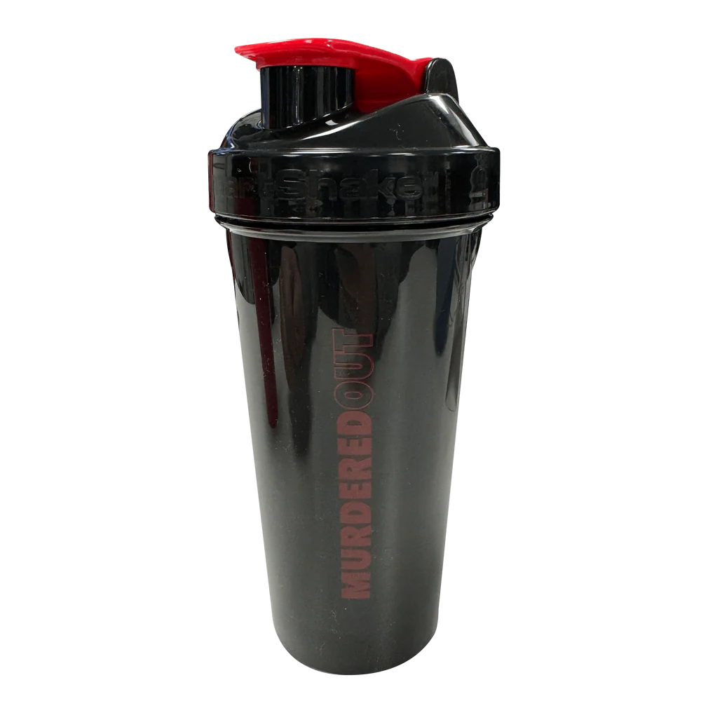 Murdered Out Smartshake Shaker 600ml Black & Red
