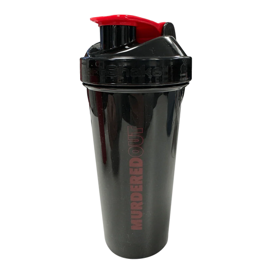 Murdered Out Smartshake Shaker 600ml Black & Red