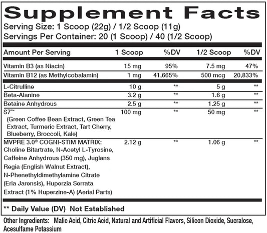 Innovapharm MVPRE 3.0 437g Gusher Blast
