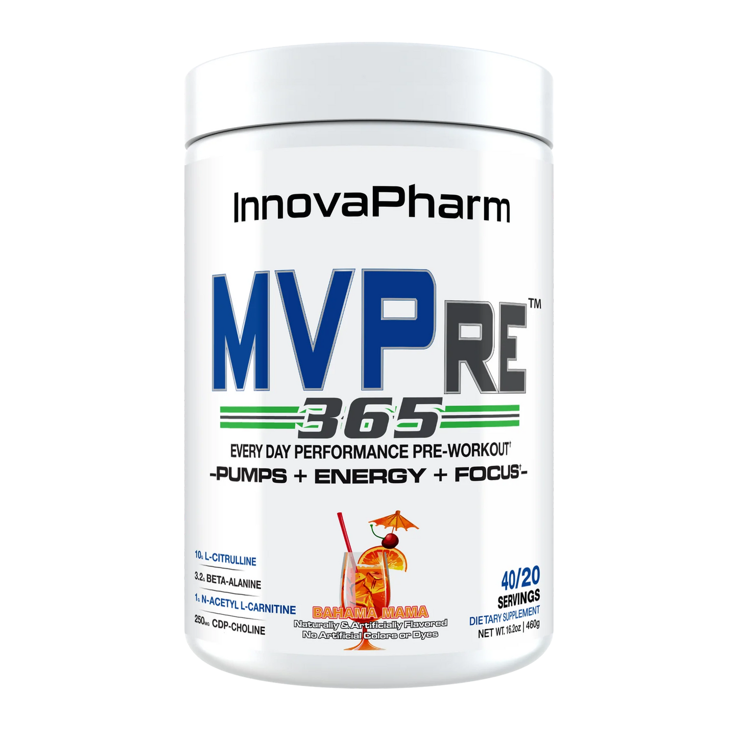Innovapharm MVPRE 365 460g Bahama Mama