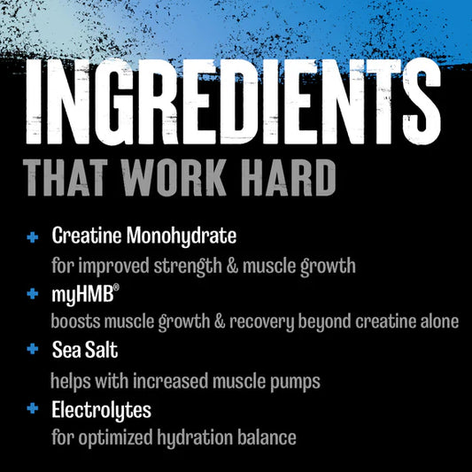 Animal Creatine +HMB 327g Dragon Berry
