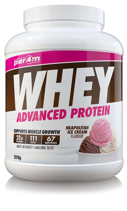 Per4m Advanced Whey Protein 2.01kg Neapolitan Ice Cream