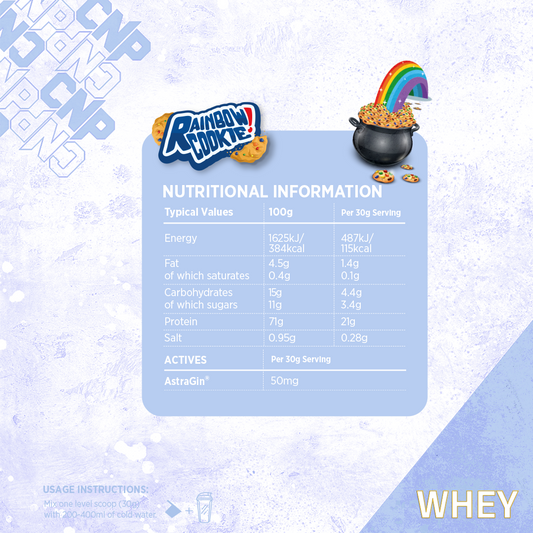 CNP Whey 900g Rainbow Cookie