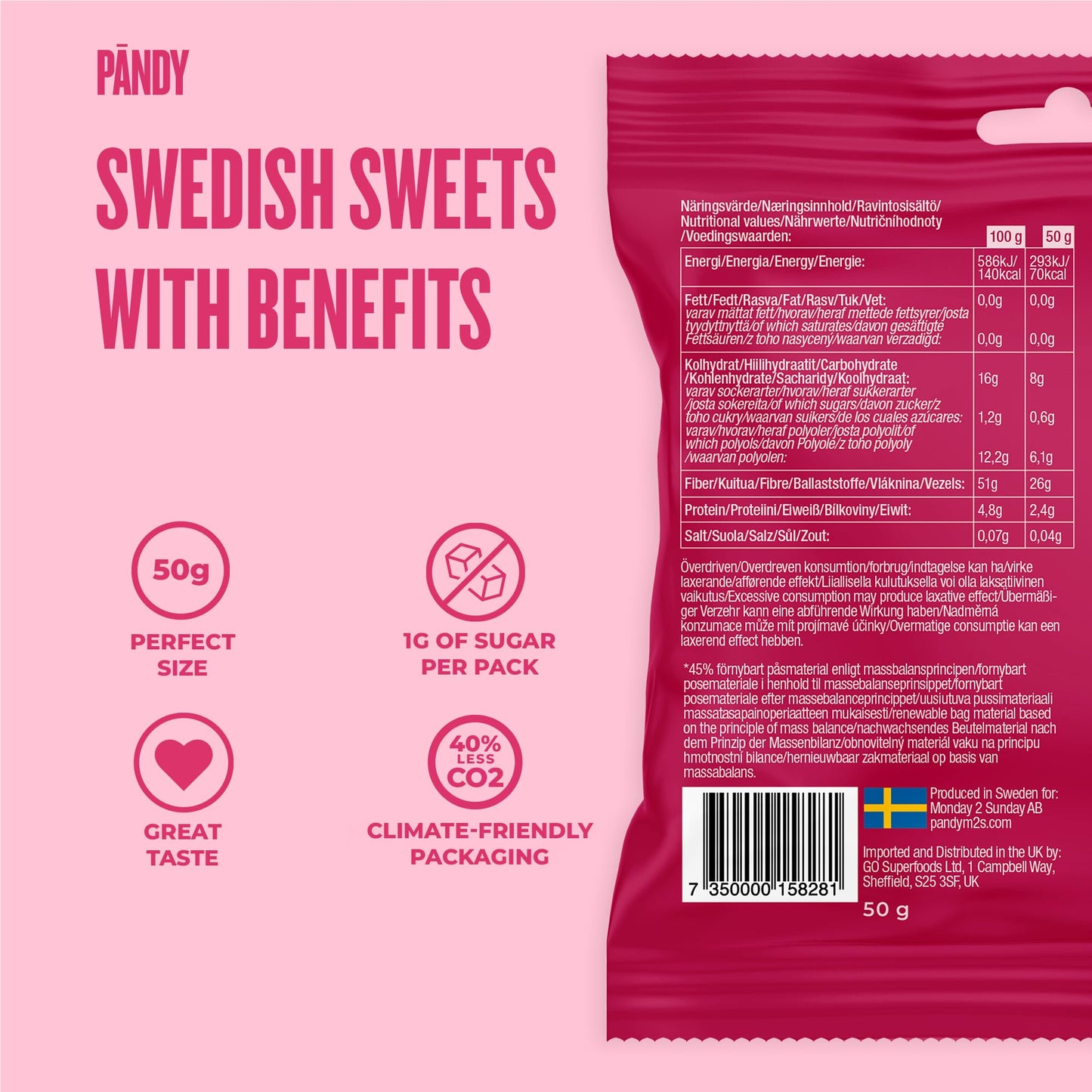 PANDY Candy 14x50g