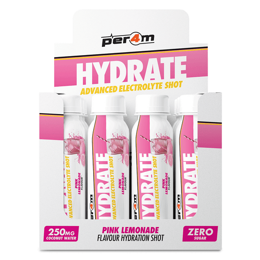 Per4m Hydrate Advanced Electrolyte Shot 12x100ml Pink Lemonade