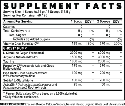 Ghost Pump V2 270g Natty