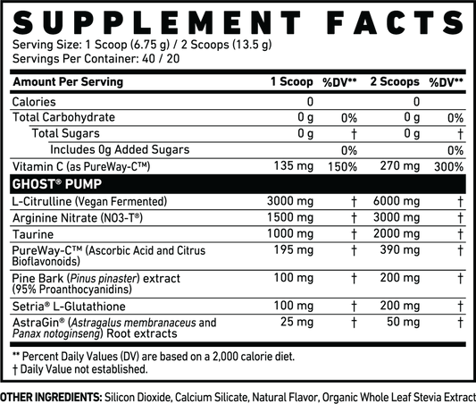Ghost Pump V2 270g Natty