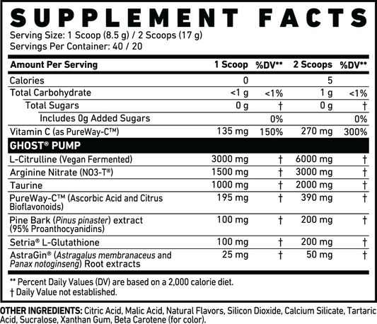 Ghost Pump V2 270g Peach
