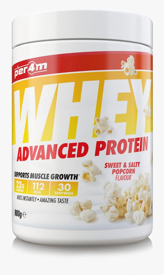 Per4m Advanced Whey Protein 900g Sweet & Salty Popcorn