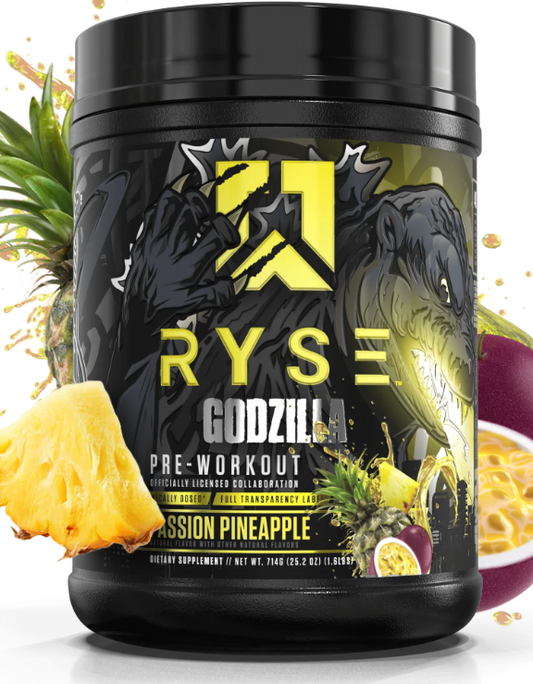 RYSE Godzilla Pre-Workout 792g Passion Pineapple