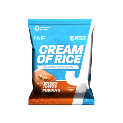 Trained By JP Cream Of Rice Sachet 50g Apple Pie