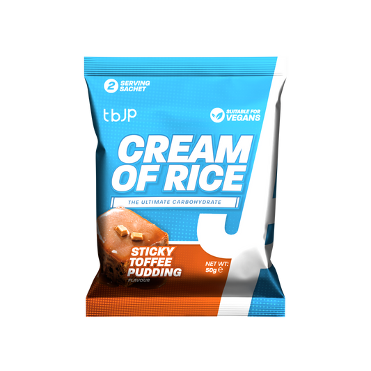 Trained By JP Cream Of Rice Sachet 50g Custard Cream